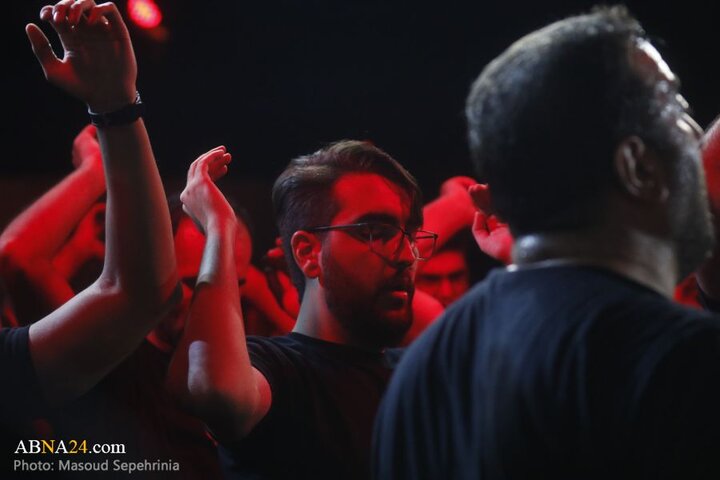 شب ششم محرم در هیئت عزاداران نور الحسین شهر تبریز