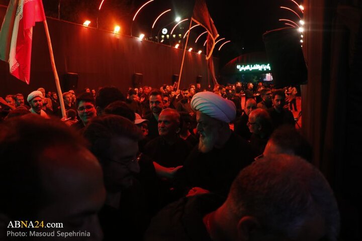 شب ششم محرم در هیئت عزاداران نور الحسین شهر تبریز