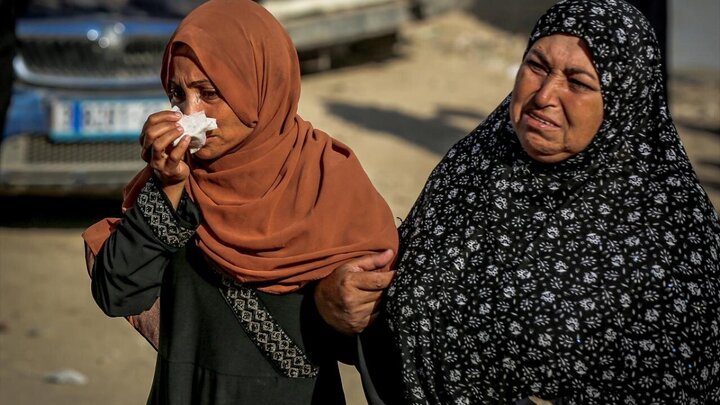 Informe fotográfico |  Continúan los crímenes de los militares sionistas en Gaza