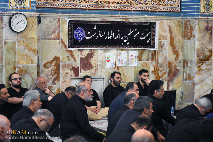 گزارش تصویری | مراسم سوگواری صبح روز ششم ماه محرم در رشت