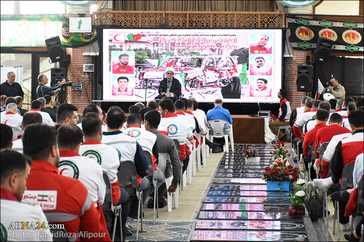 اجتماع بزرگ عزاداران حضرت علی‌ اکبر(ع) در گلزار شهدای رشت