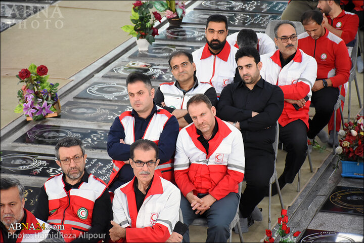 اجتماع بزرگ عزاداران حضرت علی‌ اکبر(ع) در گلزار شهدای رشت