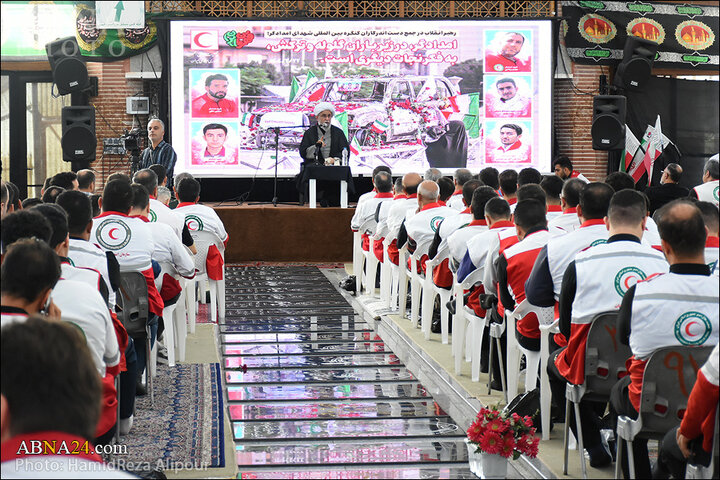 اجتماع بزرگ عزاداران حضرت علی‌ اکبر(ع) در گلزار شهدای رشت