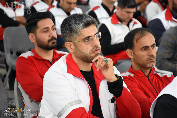 اجتماع بزرگ عزاداران حضرت علی‌ اکبر(ع) در گلزار شهدای رشت