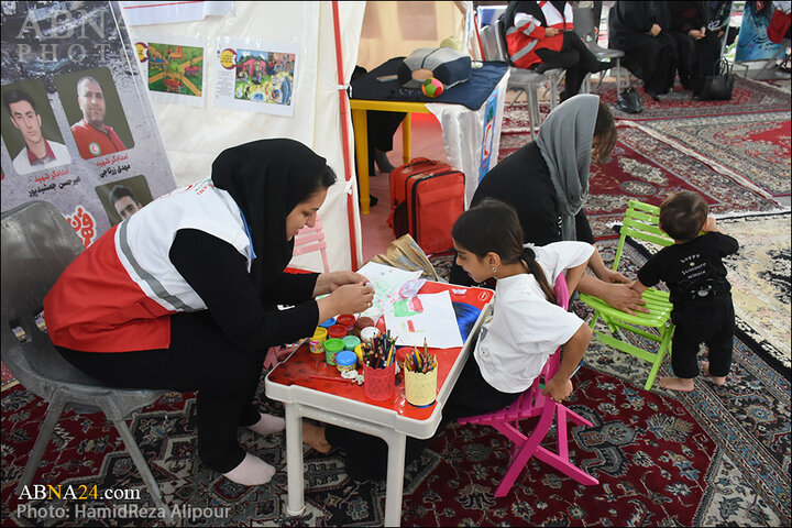 اجتماع بزرگ عزاداران حضرت علی‌ اکبر(ع) در گلزار شهدای رشت