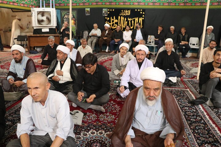 عکس خبری | عزاداری ششمین شب محرم ۱۴۴۷ قمری در دفتر آیت‌الله فاضلی بهسودی در قم