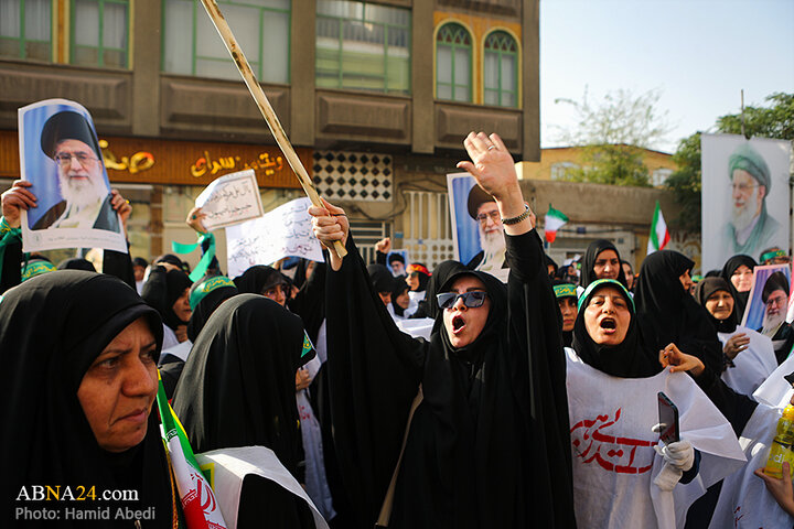 تجمع حمایت از مرجعیت شیعه با عنوان «عهد خون» در شهر قم