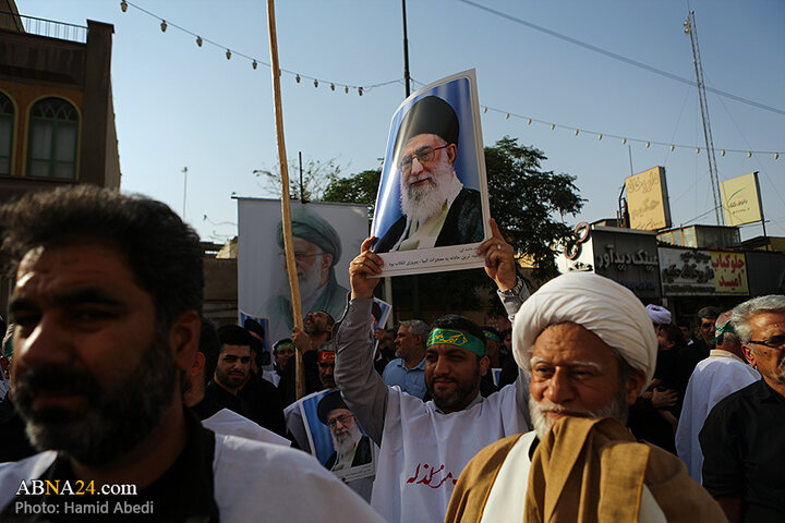 تجمع حمایت از مرجعیت شیعه با عنوان «عهد خون» در شهر قم