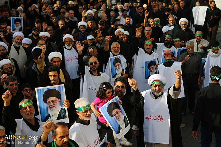 تجمع حمایت از مرجعیت شیعه با عنوان «عهد خون» در شهر قم