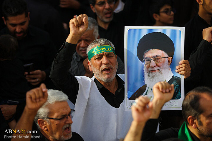 تجمع حمایت از مرجعیت شیعه با عنوان «عهد خون» در شهر قم