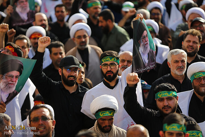 تجمع حمایت از مرجعیت شیعه با عنوان «عهد خون» در شهر قم