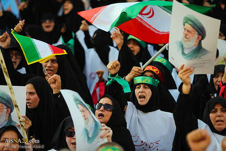 تجمع حمایت از مرجعیت شیعه با عنوان «عهد خون» در شهر قم