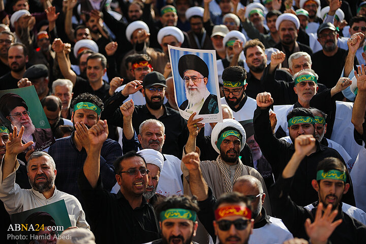 تجمع حمایت از مرجعیت شیعه با عنوان «عهد خون» در شهر قم