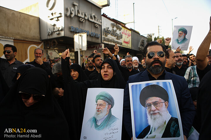 تجمع حمایت از مرجعیت شیعه با عنوان «عهد خون» در شهر قم