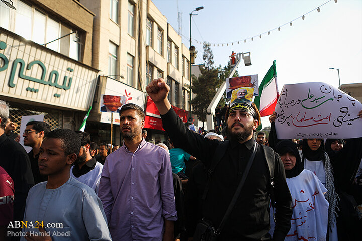 تجمع حمایت از مرجعیت شیعه با عنوان «عهد خون» در شهر قم