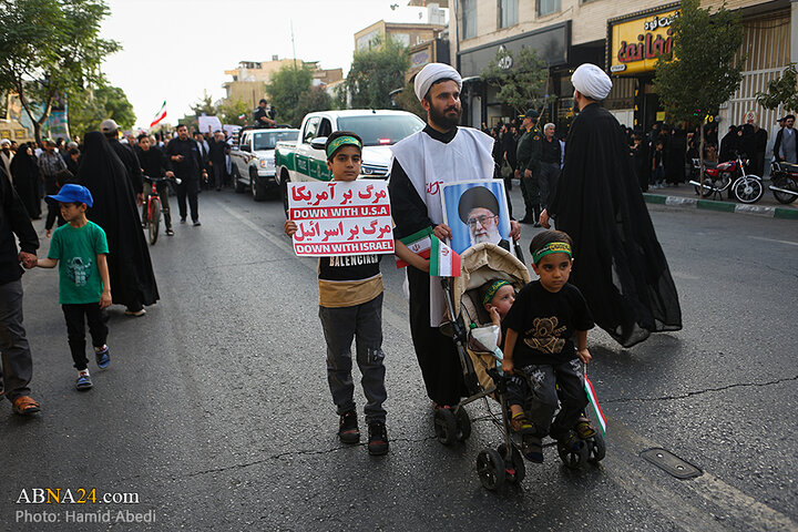 تجمع حمایت از مرجعیت شیعه با عنوان «عهد خون» در شهر قم