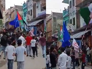 उत्तर प्रदेश, फिलिस्तीन का झंडा लहराने पर मुक़दमा