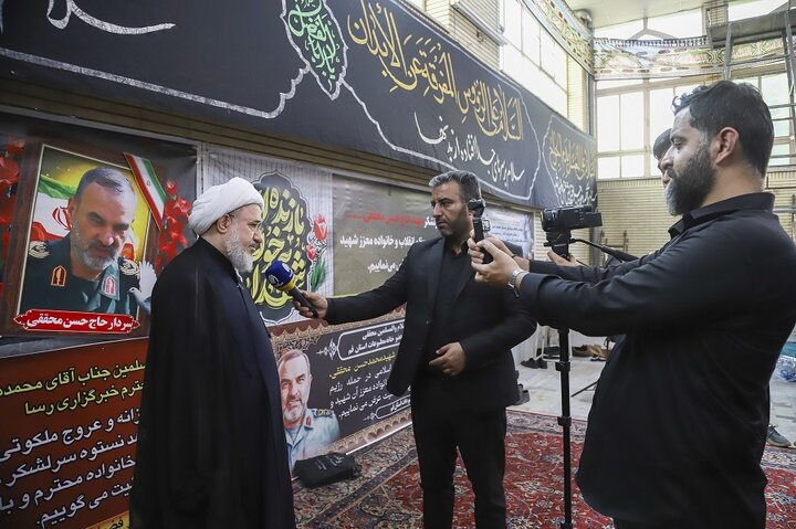 مراسم بزرگداشت سرلشکر شهید حسن محققی در شهر قم