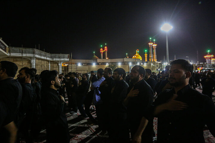 گزارش تصویری | مراسم عزاداری امام حسین(ع) به زبان اردو در حرم مطهر بانوی کرامت