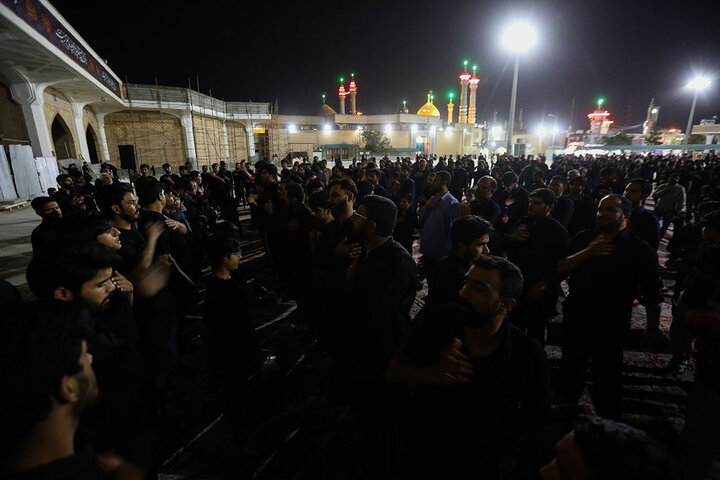 گزارش تصویری | مراسم عزاداری امام حسین(ع) به زبان اردو در حرم مطهر بانوی کرامت