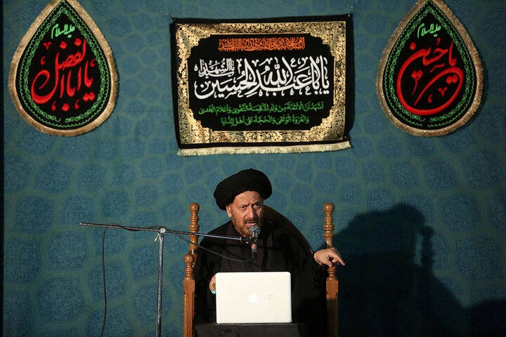 گزارش تصویری | مراسم عزاداری امام حسین(ع) به زبان اردو در حرم مطهر بانوی کرامت