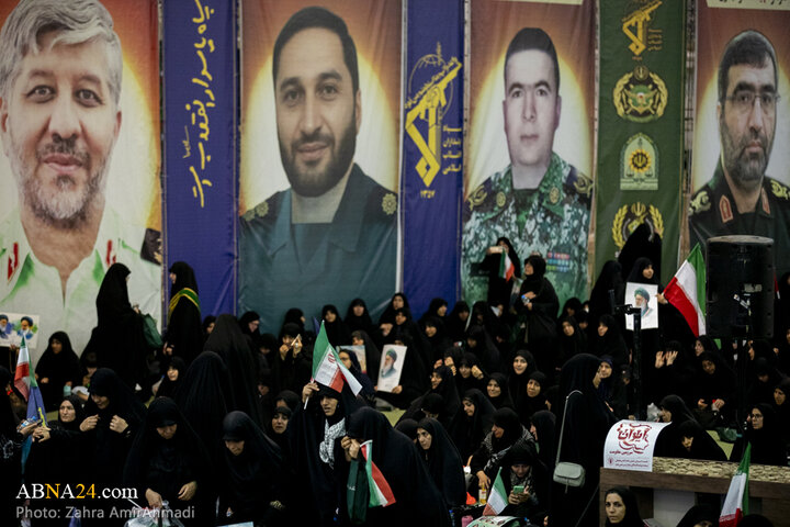 مراسم بزرگداشت شهدای اقتدار ایران در تهران