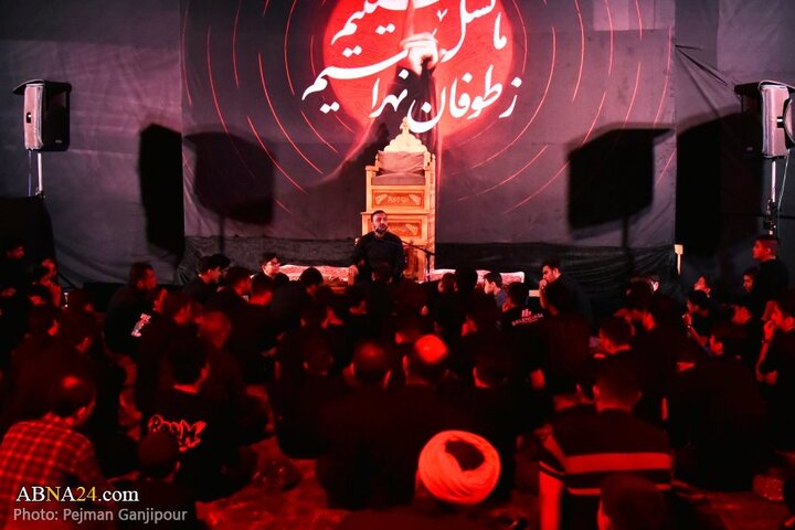 مراسم عزاداری دهه اول محرم در هیئت انصارالمهدی(عج) اصفهان