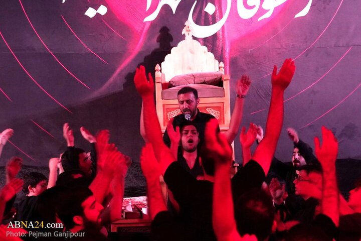 مراسم عزاداری دهه اول محرم در هیئت انصارالمهدی(عج) اصفهان