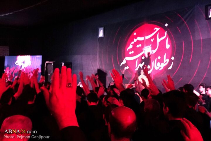 مراسم عزاداری دهه اول محرم در هیئت انصارالمهدی(عج) اصفهان