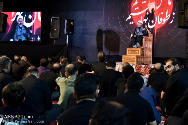 مراسم عزاداری دهه اول محرم در هیئت انصارالمهدی(عج) اصفهان