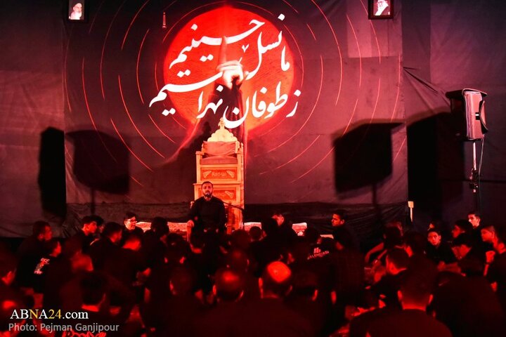 مراسم عزاداری دهه اول محرم در هیئت انصارالمهدی(عج) اصفهان