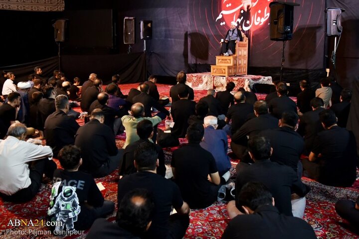 مراسم عزاداری دهه اول محرم در هیئت انصارالمهدی(عج) اصفهان