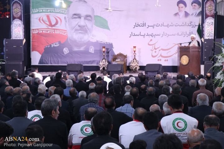 Rapora wêneyan | Merasîm ji bo bîranîna Şehîd Lîwa Hec Huseyîn Selamî li Gulpayeganê