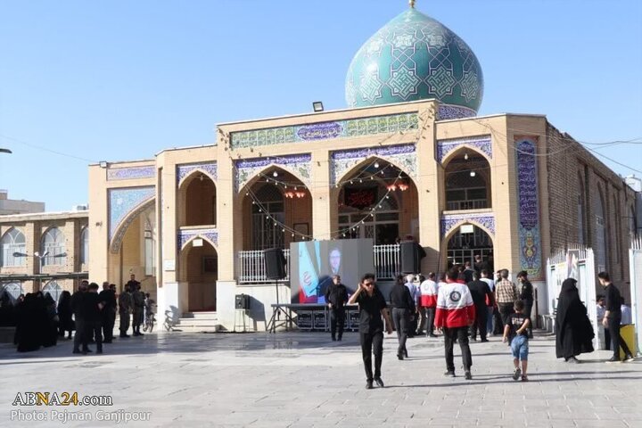 Rapora wêneyan | Merasîm ji bo bîranîna Şehîd Lîwa Hec Huseyîn Selamî li Gulpayeganê