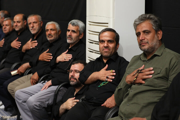 Photos: First night of Muharram mourning ceremonies held at Imam Khomeini (ra) Hussainiyah