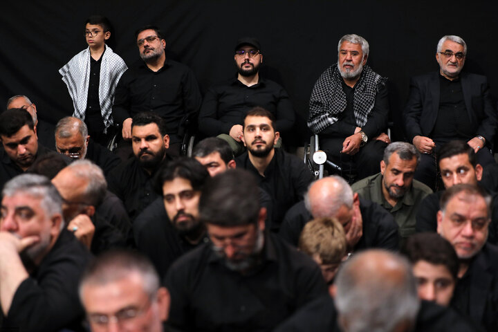 Photos: First night of Muharram mourning ceremonies held at Imam Khomeini (ra) Hussainiyah