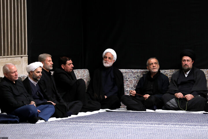 Photos: First night of Muharram mourning ceremonies held at Imam Khomeini (ra) Hussainiyah