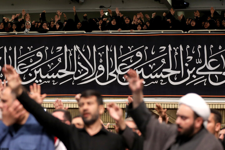 Photos: First night of Muharram mourning ceremonies held at Imam Khomeini (ra) Hussainiyah