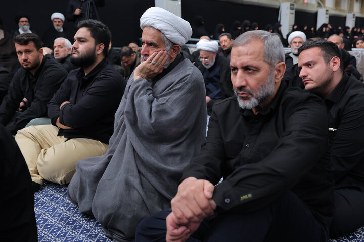 Photos: First night of Muharram mourning ceremonies held at Imam Khomeini (ra) Hussainiyah