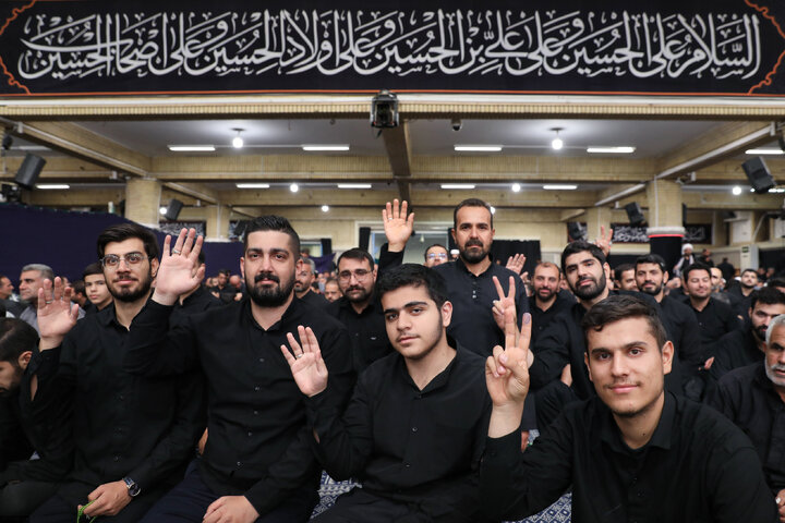 Photos: First night of Muharram mourning ceremonies held at Imam Khomeini (ra) Hussainiyah