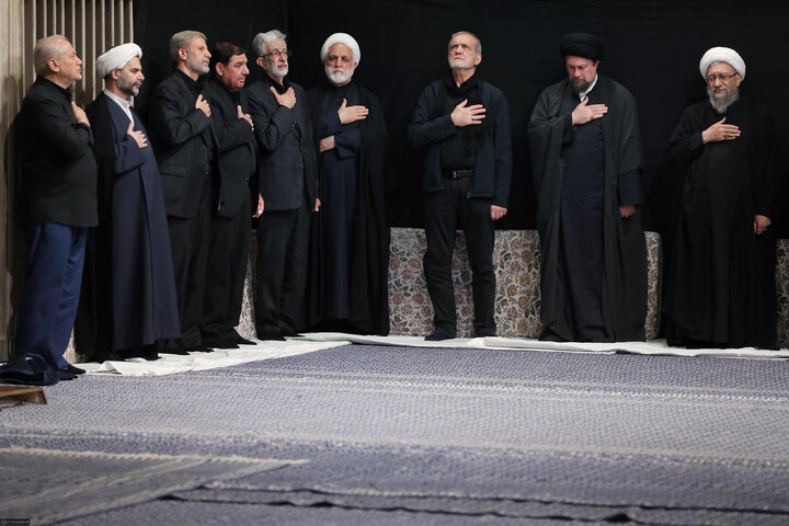 Photos: First night of Muharram mourning ceremonies held at Imam Khomeini (ra) Hussainiyah