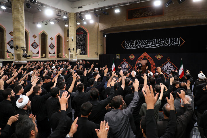 Photos: First night of Muharram mourning ceremonies held at Imam Khomeini (ra) Hussainiyah