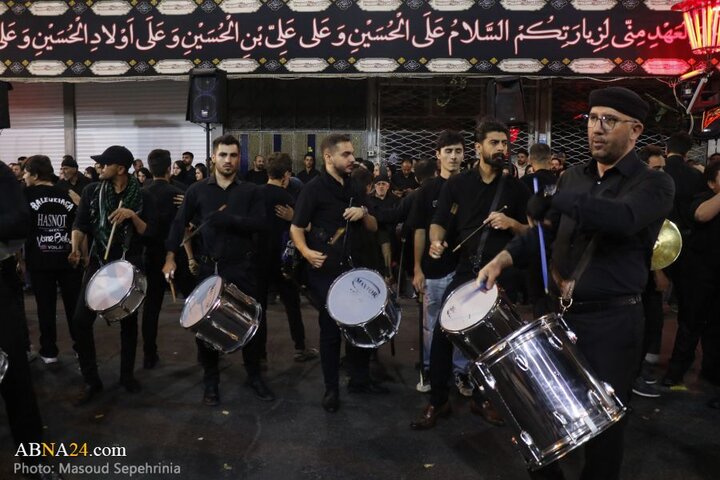 مراسم عزاداری حسینی «شاخسی واخسی» در محله کوچه باغ شهر تبریز