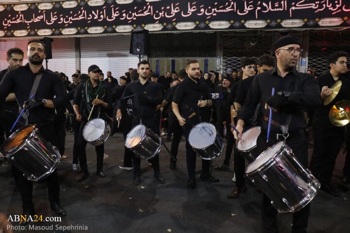 مراسم عزاداری حسینی «شاخسی واخسی» در محله کوچه باغ شهر تبریز