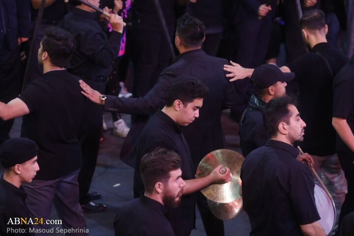 مراسم عزاداری حسینی «شاخسی واخسی» در محله کوچه باغ شهر تبریز