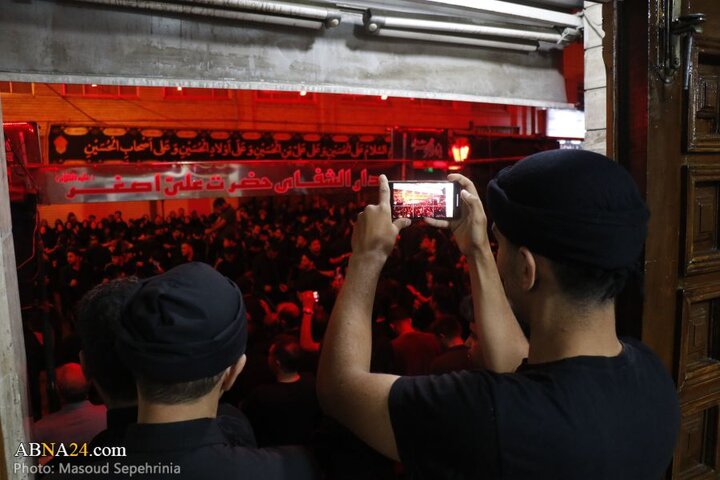 مراسم عزاداری حسینی «شاخسی واخسی» در محله کوچه باغ شهر تبریز