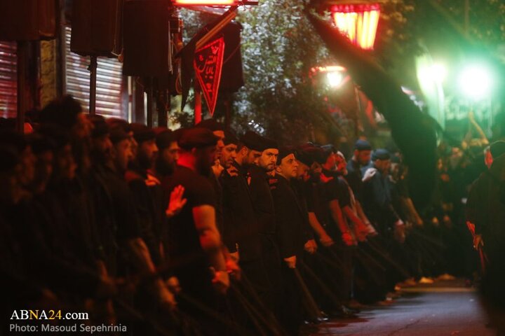 مراسم عزاداری حسینی «شاخسی واخسی» در محله کوچه باغ شهر تبریز