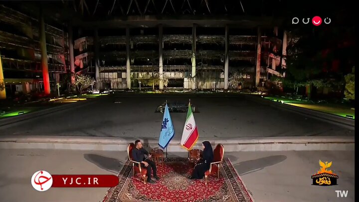 ویدیو | روایت گوینده خبر از روز حادثه در محل ساختمان شیشه‌ای صدا و سیما