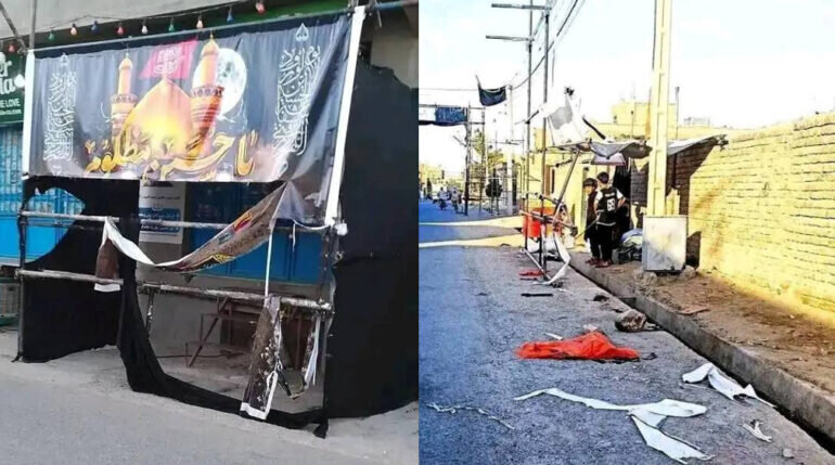 塔利班在赫拉特拆毁并清理悼念营地 塔利班在赫拉特拆毁并清理悼念营地