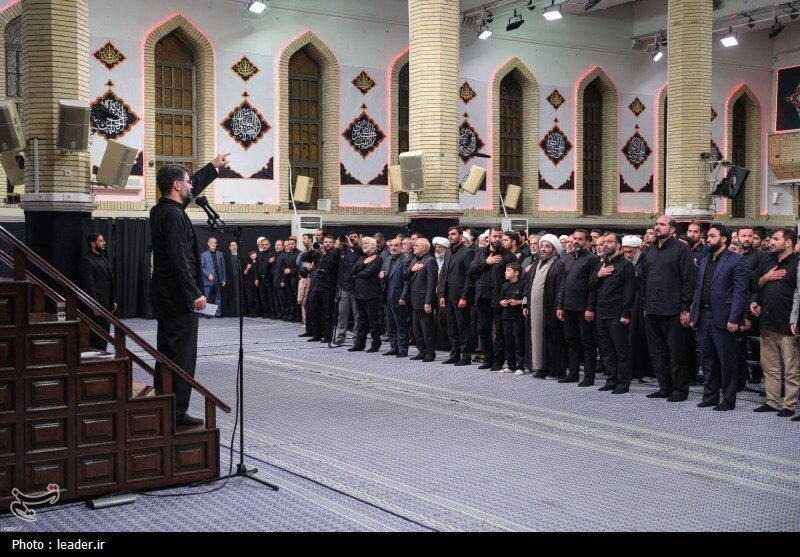 مجلس عزاء الليلة الأولى في حسينية الإمام الخميني (رض) بمناسبة شهر محرم الحرام+(صور)